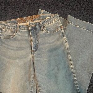 Wrangler Women's Blue Flare/Trouser Jeans